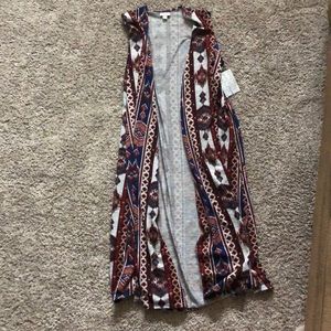 Large Lularoe joy kimono